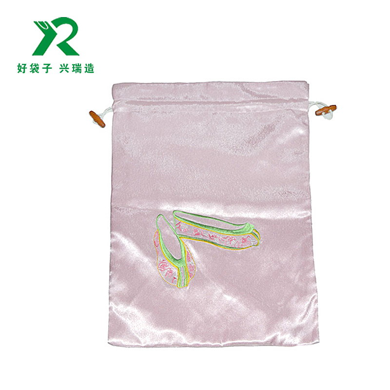 色丁布束口袋-0004